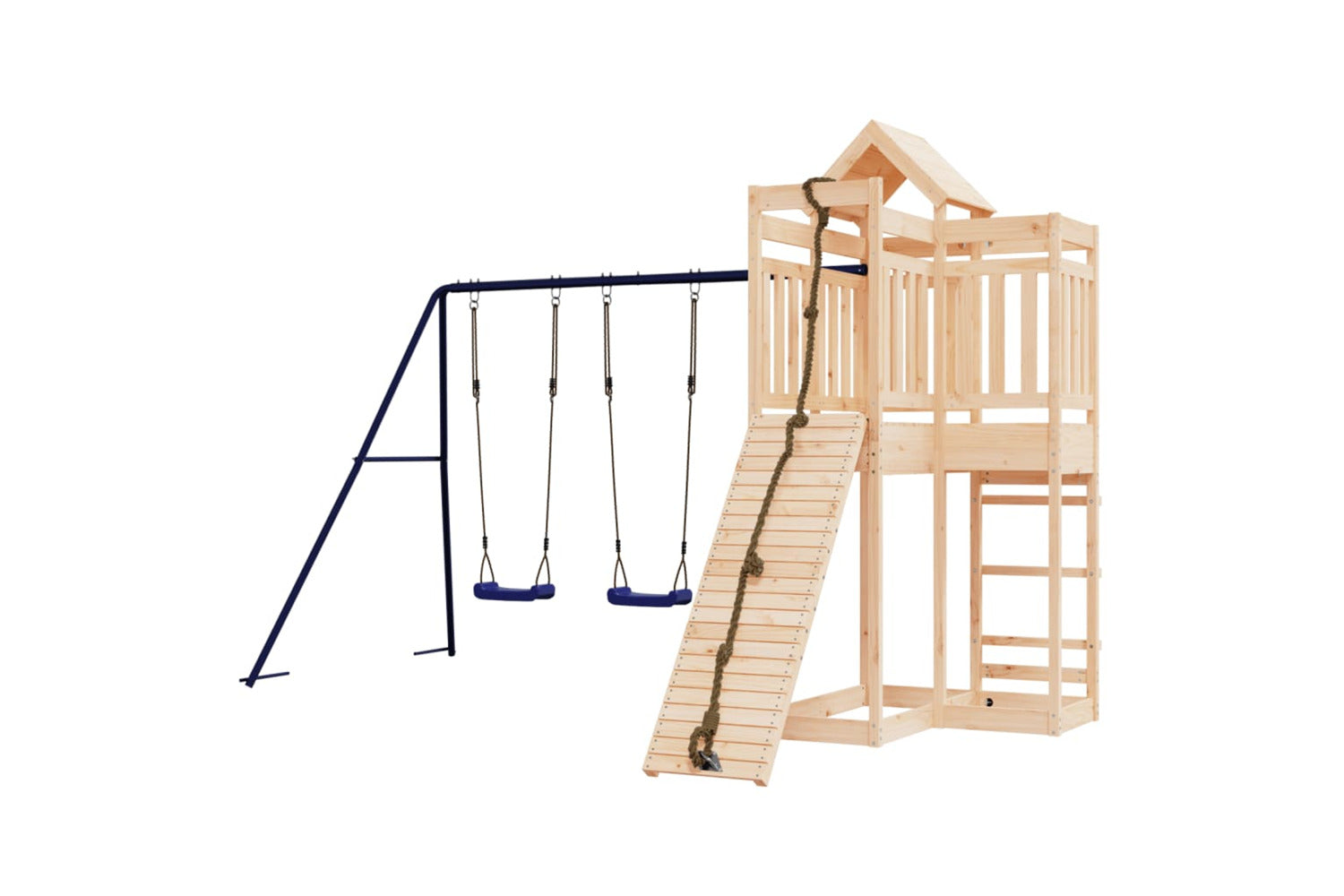 Vidaxl 3156880 Outdoor Playset Solid Wood Pine-3