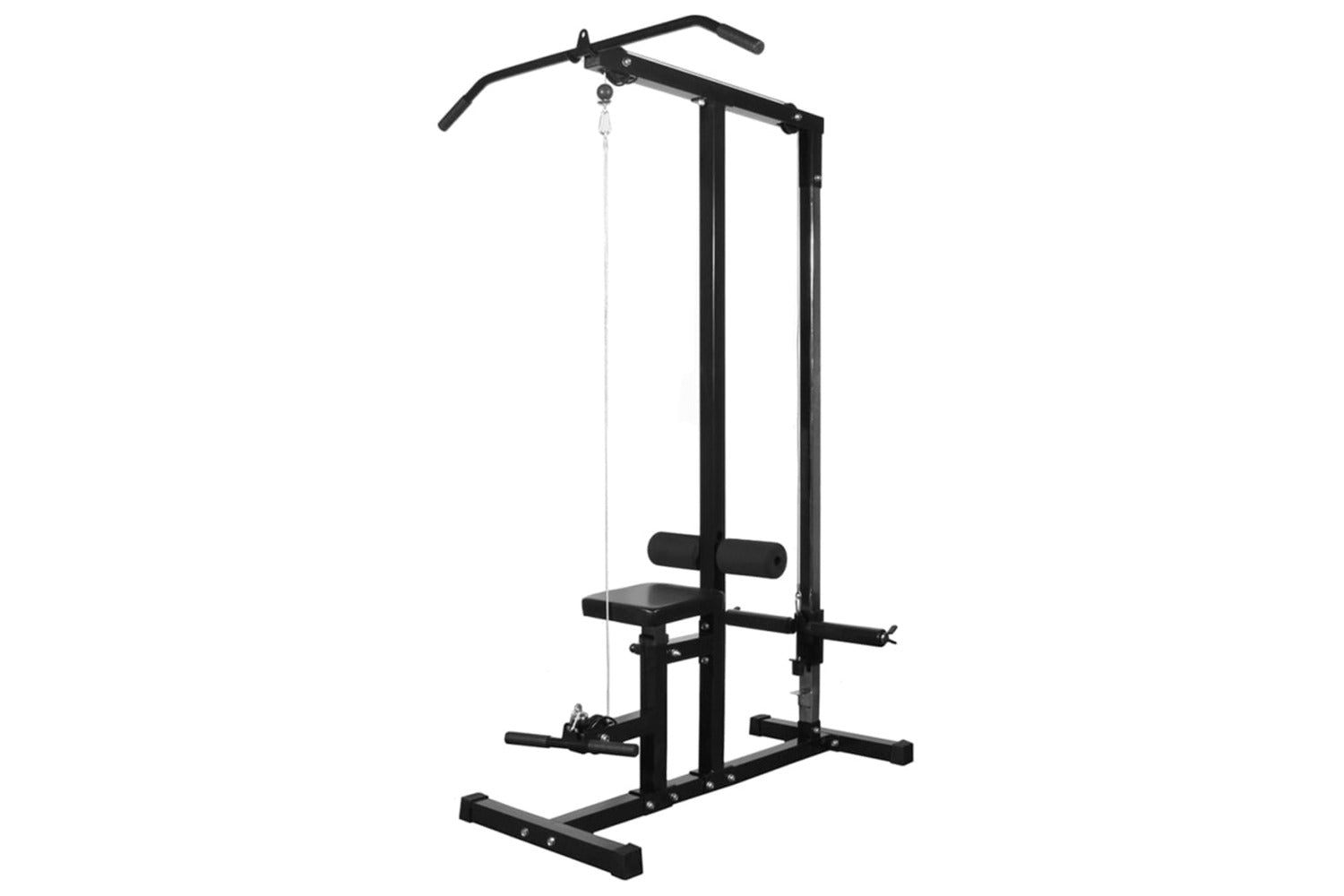 Vidaxl Power Tower With Weight Plates 40 Kg-3