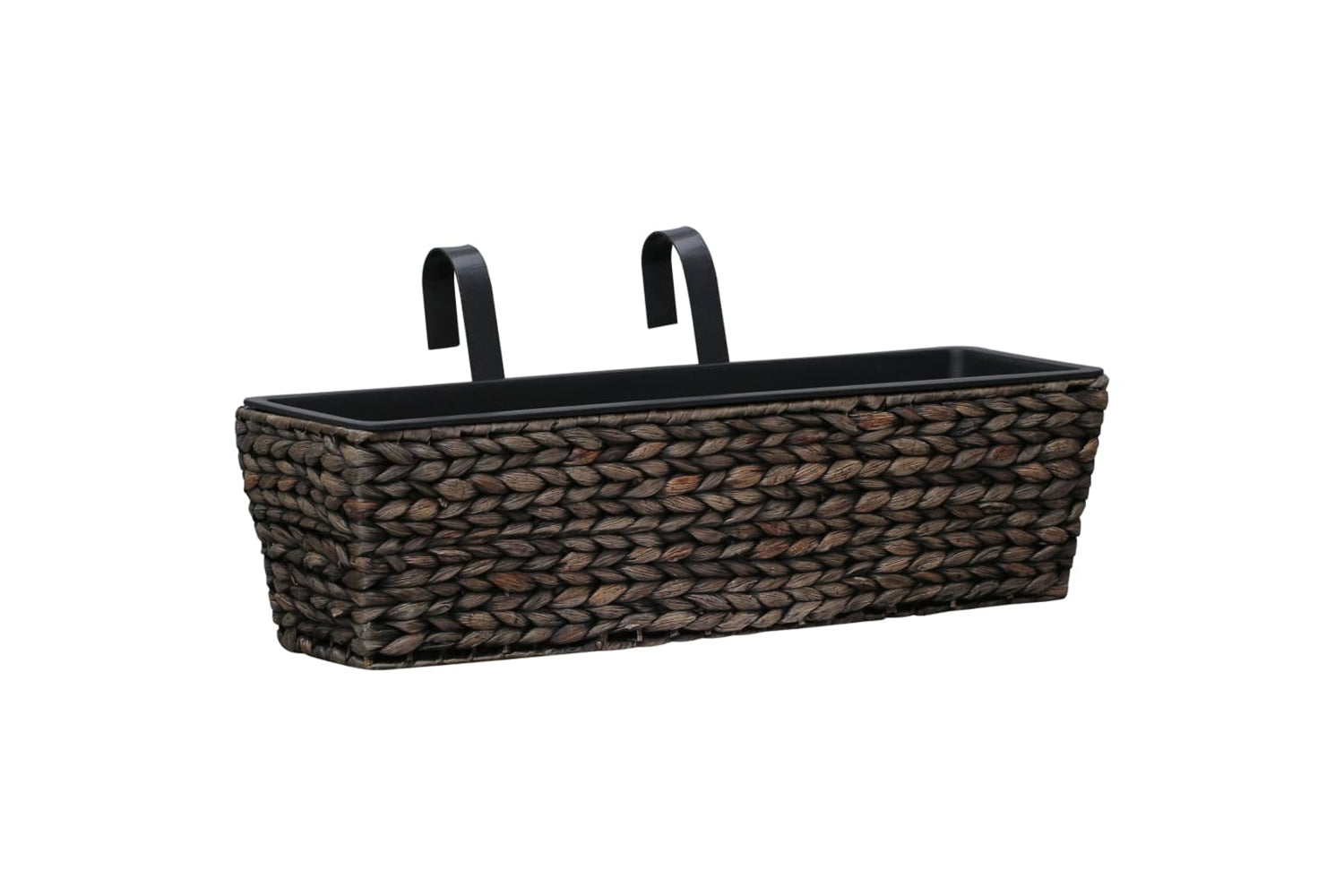 Vidaxl Planters 2 Pcs Water Hyacinth Brown-2