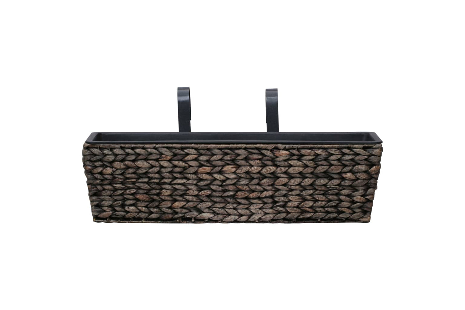 Vidaxl Planters 2 Pcs Water Hyacinth Brown-6