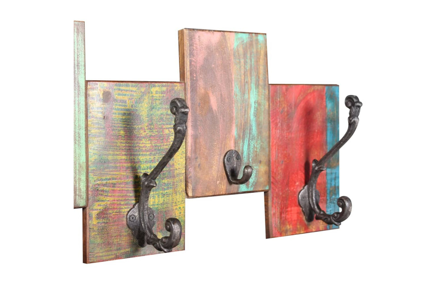 Vidaxl 243460 Coat Rack With 7 Hooks Solid Reclaimed Wood-8