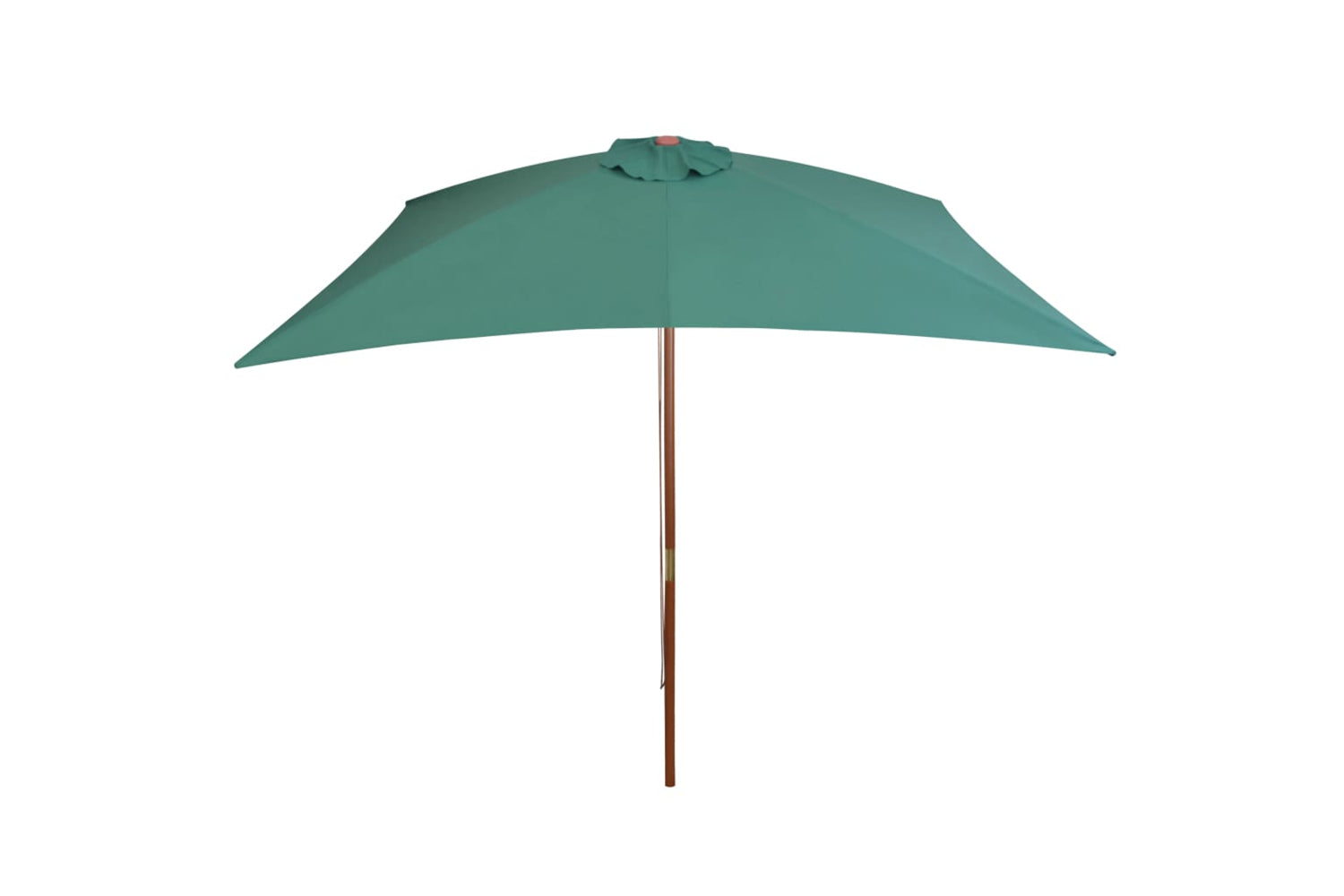 vidaXL 42959 Parasol 200x300cm Wooden Pole Green-3