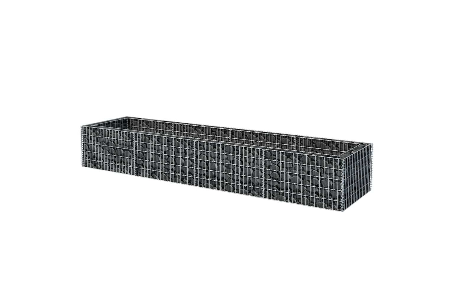 vidaXL 142555 Gabion Raised Bed Steel 360x90x50cm-3