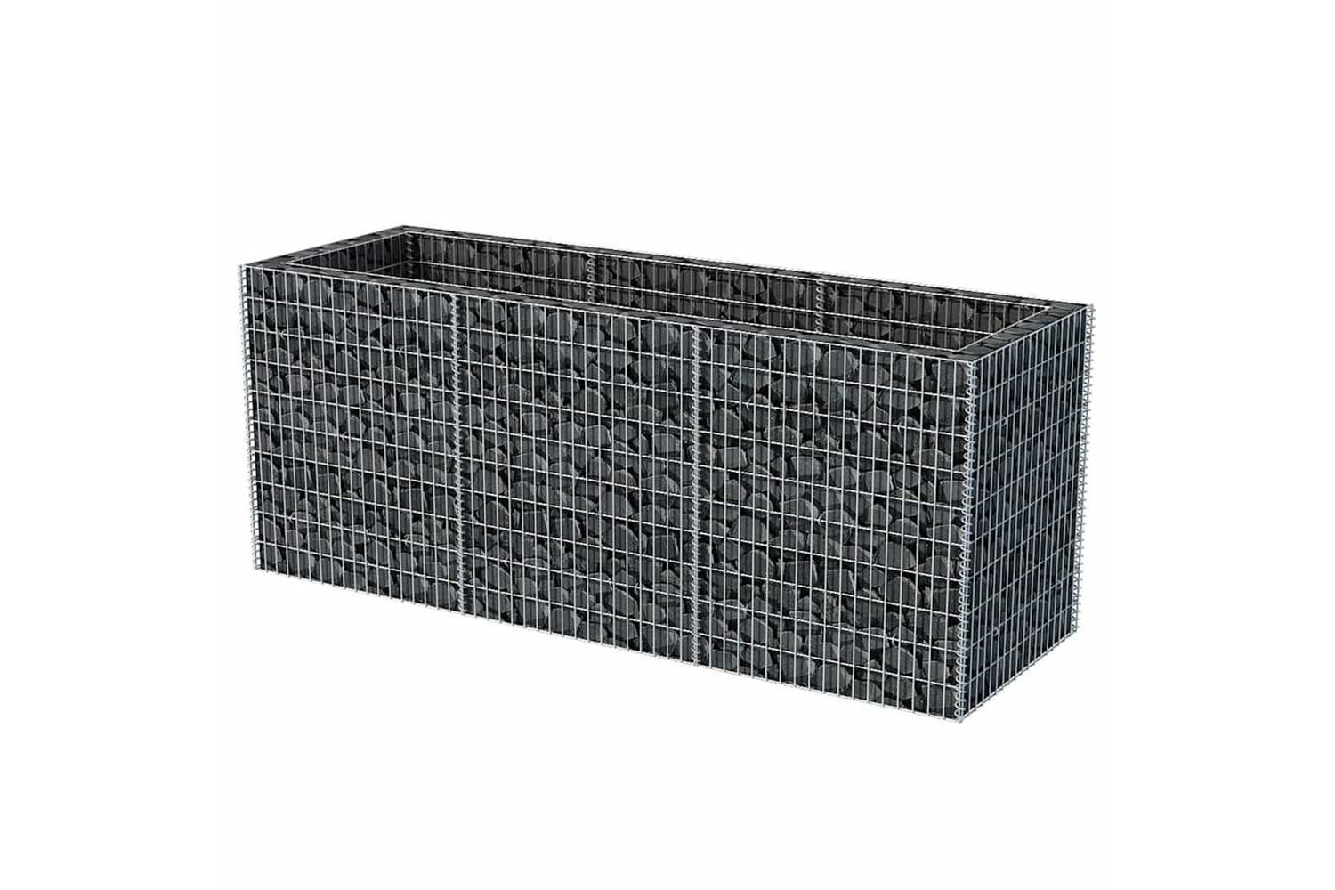vidaXL 142554 Gabion Raised Bed Steel 270x90x100cm-3