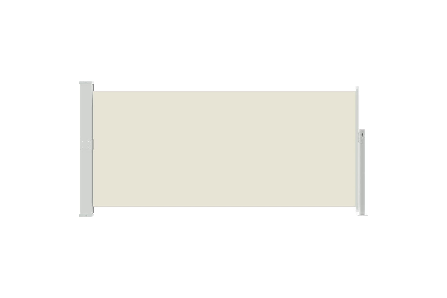 vidaXL 45354 Retractable Side Awning 140 X 300cm Cream-3