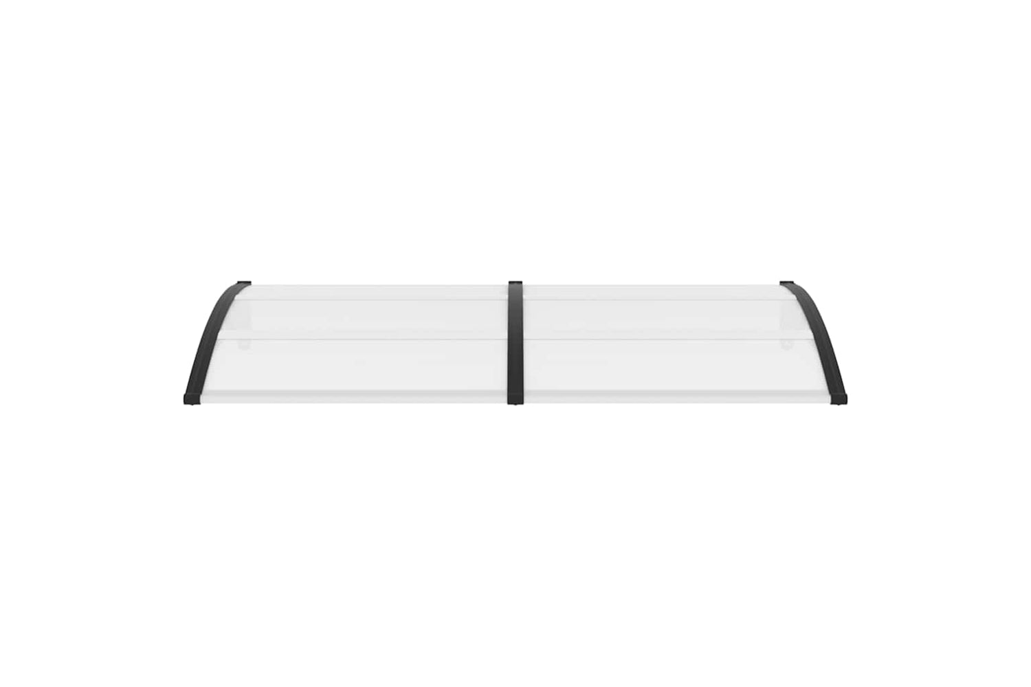 vidaXL 45627 Door Canopy Black 200x100cm Pc-3