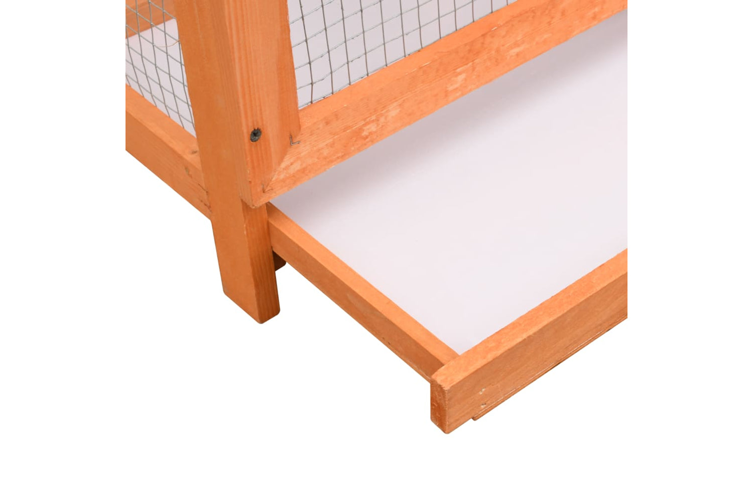 vidaXL 170638 Bird Cage Solid Pine & Fir Wood 125.5x59.5x164cm-5