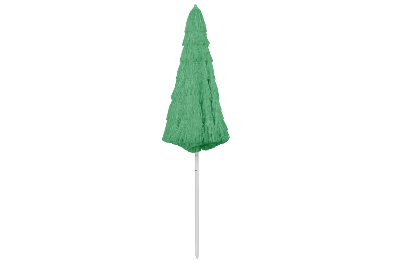 vidaXL 314699 Hawaii Beach Umbrella Green 300cm-2