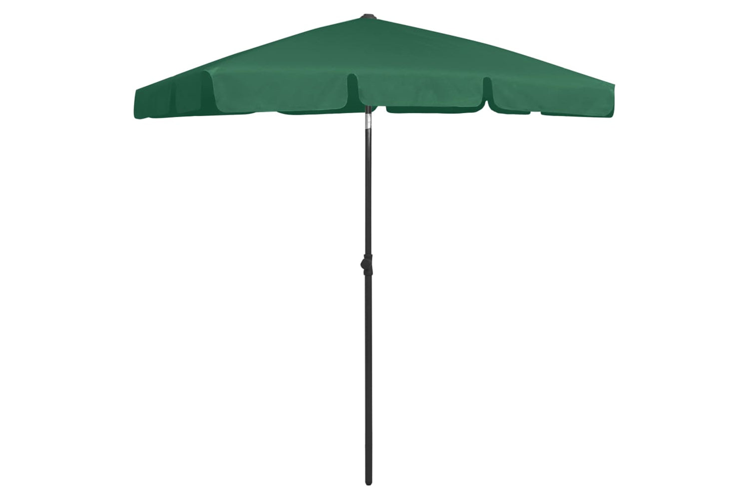 vidaXL 314720 Beach Umbrella Green 180x120cm-2