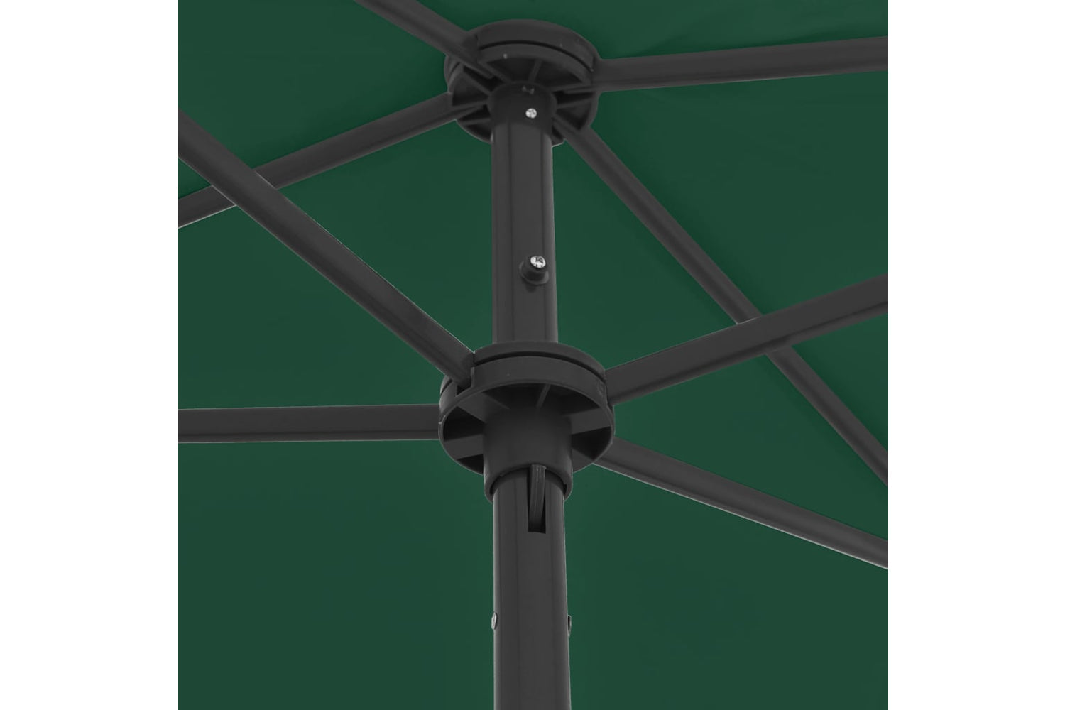 vidaXL 314720 Beach Umbrella Green 180x120cm-7