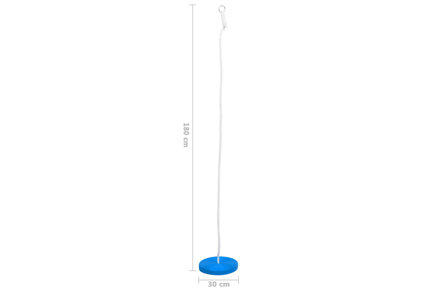 Vidaxl Plate Swing 180 Cm Blue-5
