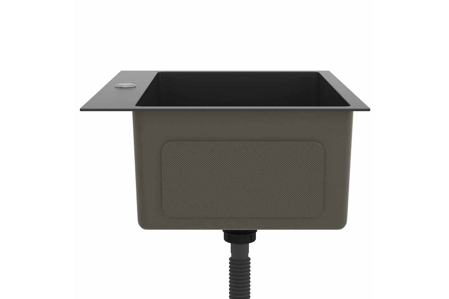 Vidaxl 51511 Handmade Kitchen Sink Black Stainless Steel-5