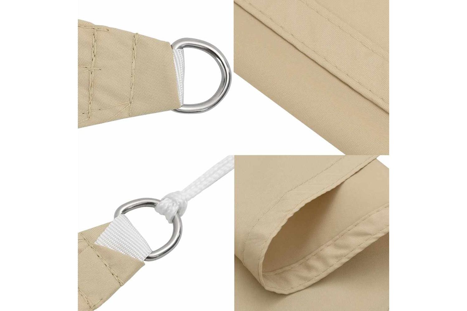 Vidaxl 135146 Sunshade Sail Oxford Fabric Rectangular 2x3.5 M Beige-6