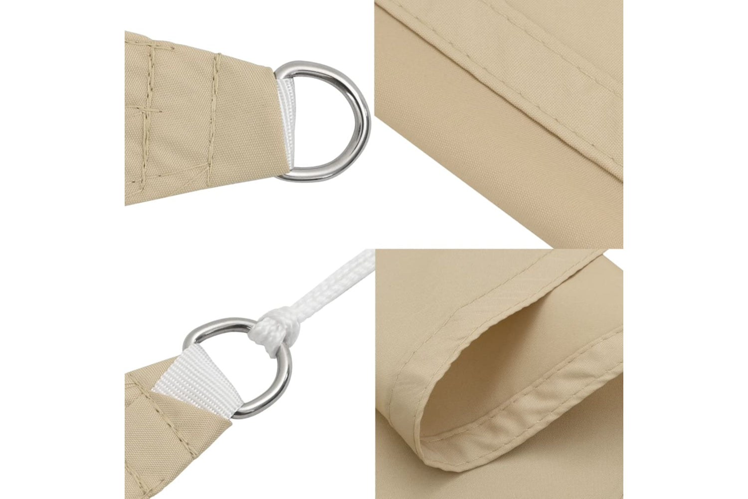 Vidaxl 135145 Sunshade Sail Oxford Fabric Rectangular 2x3 M Beige-6