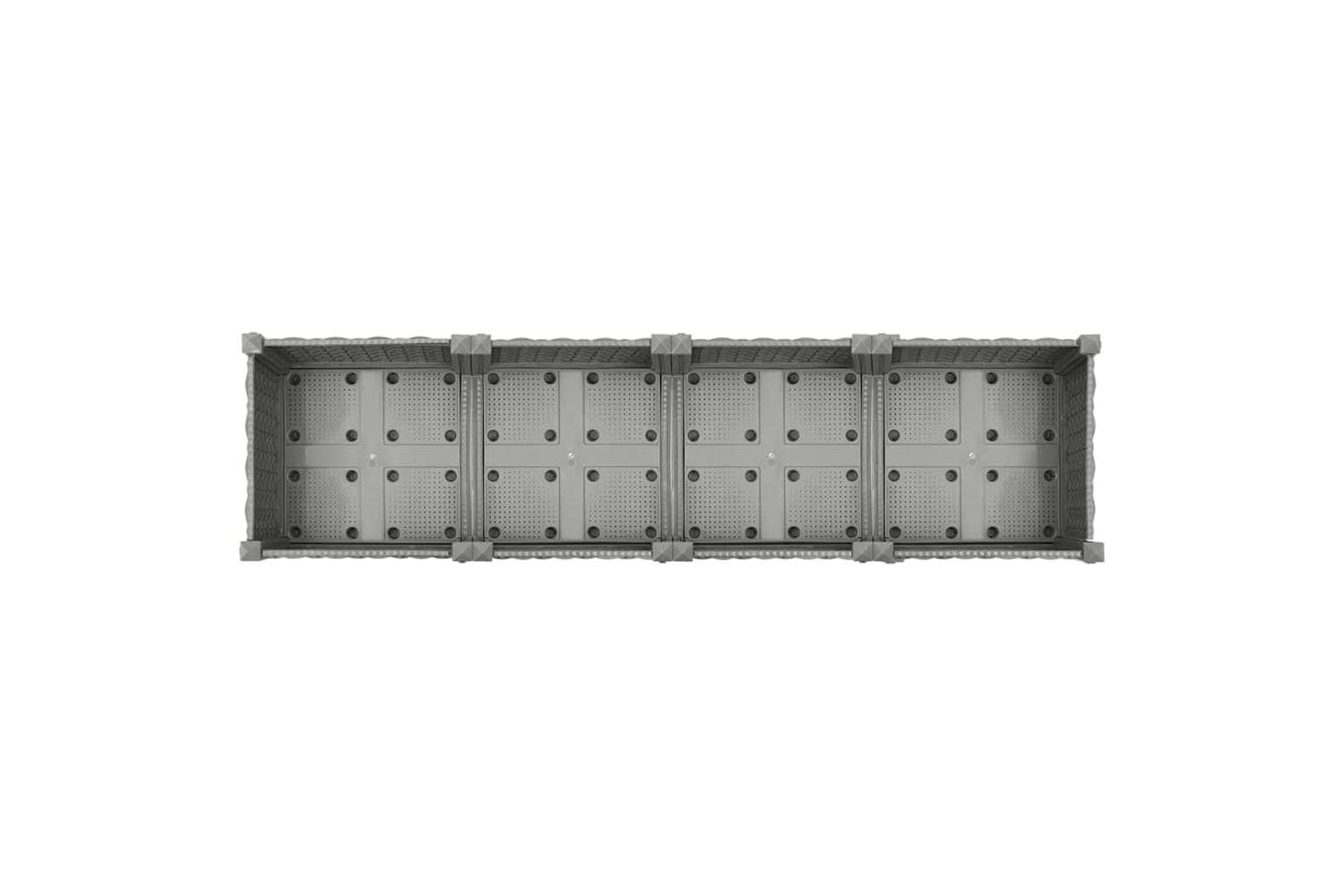 vidaXL 153300 Raised Bed 160x40x71cm Polypropylene-5