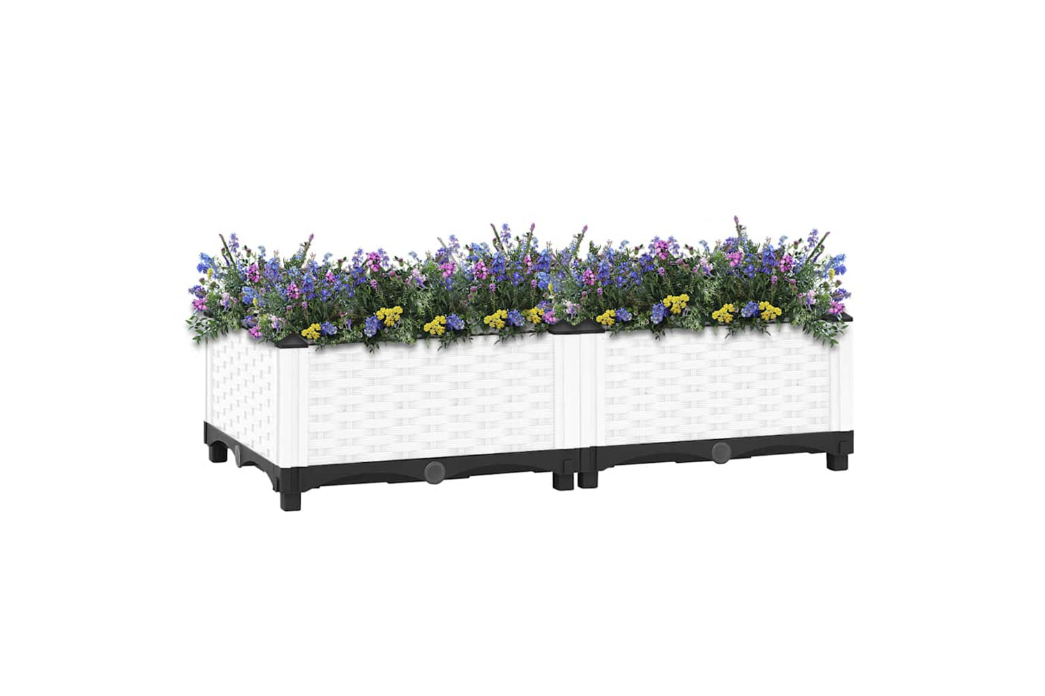 vidaXL Raised Bed 80x40x23cm Polypropylene-2
