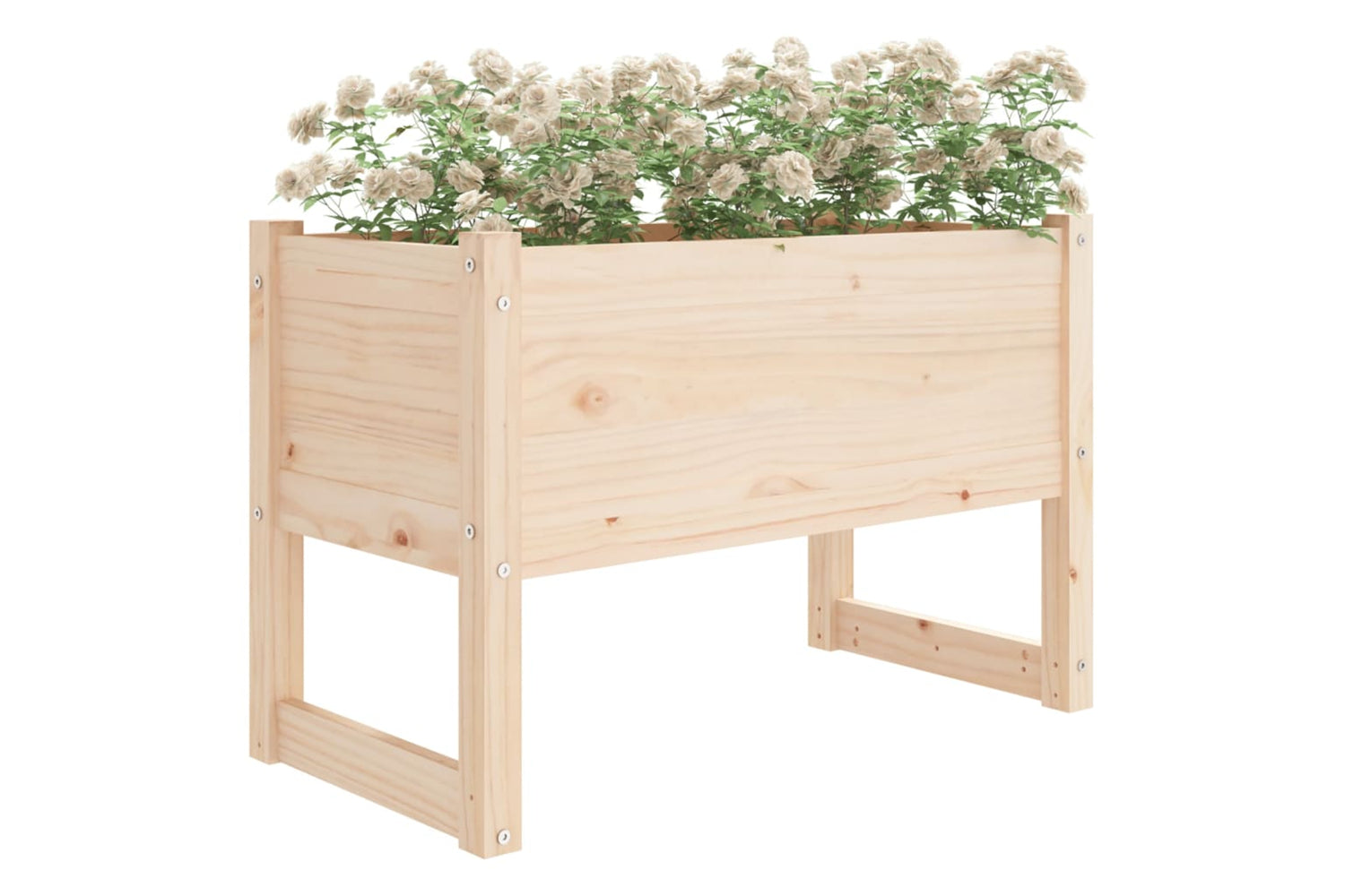 vidaXL 822117 Planter 78x40x52cm Solid Wood Pine-2