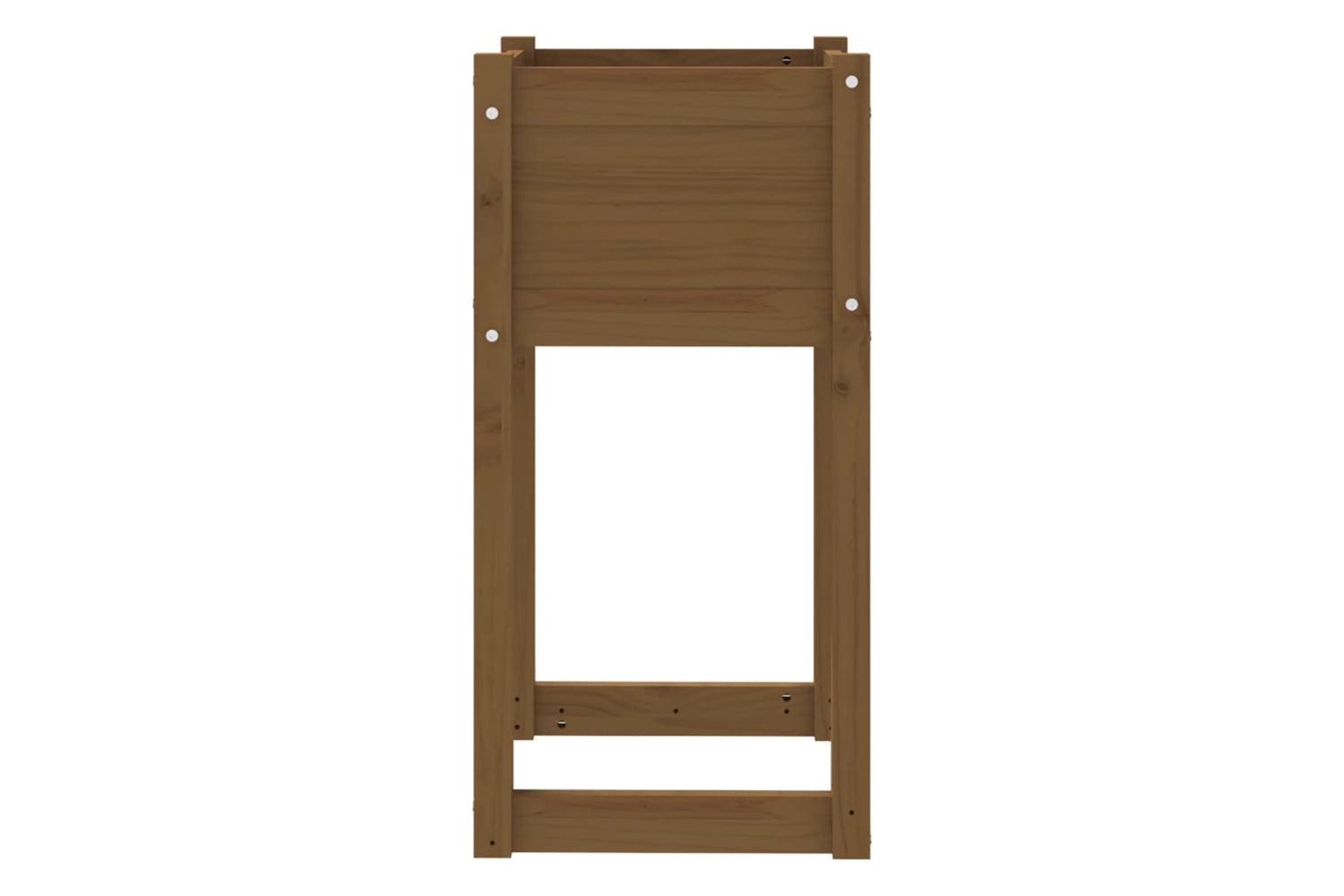 vidaXL 822129 Planters 2 Pcs Honey Brown 40x40x81cm Solid Wood Pine-5