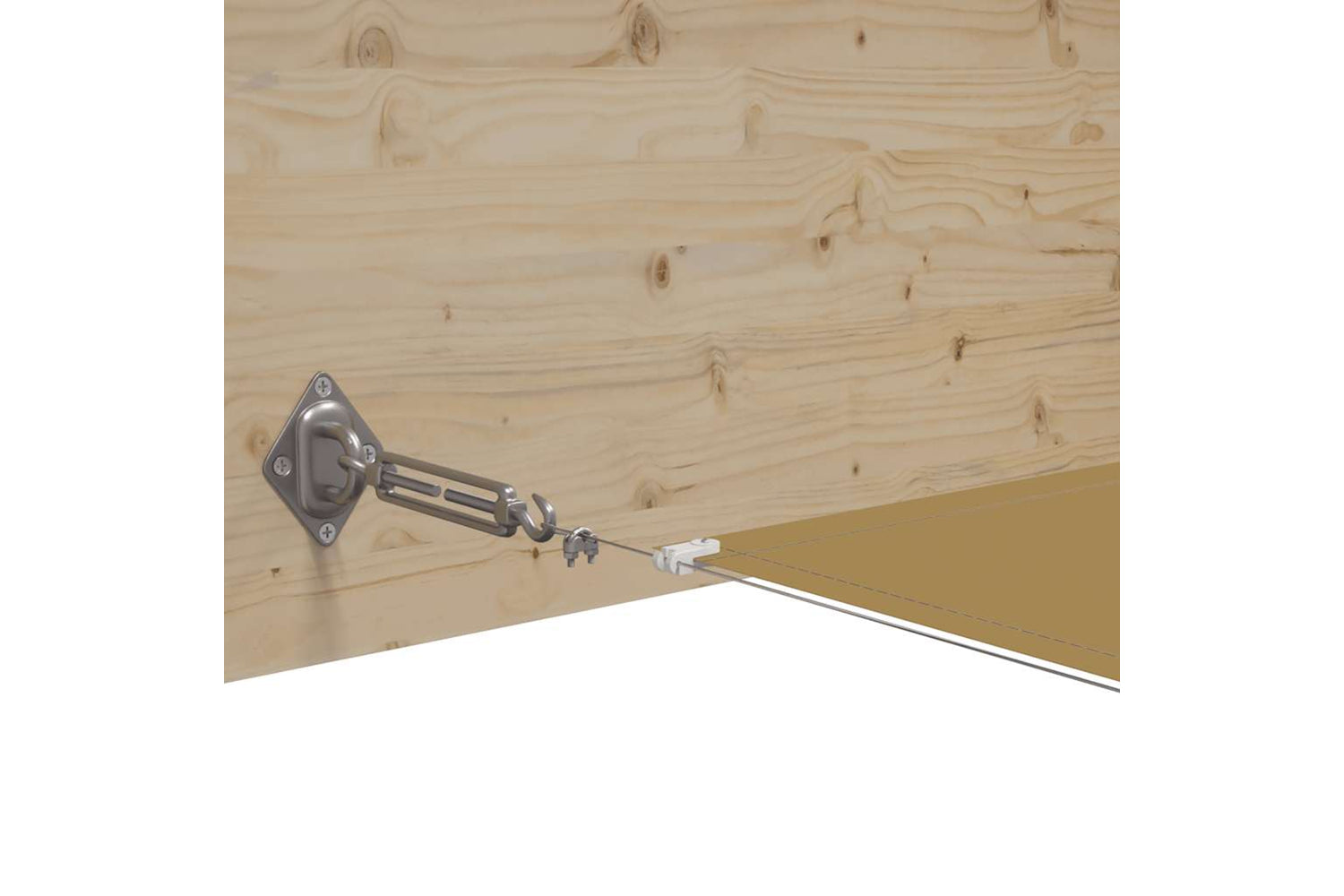 vidaXL 148268 Vertical Awning Beige 140x1200cm Oxford Fabric-3