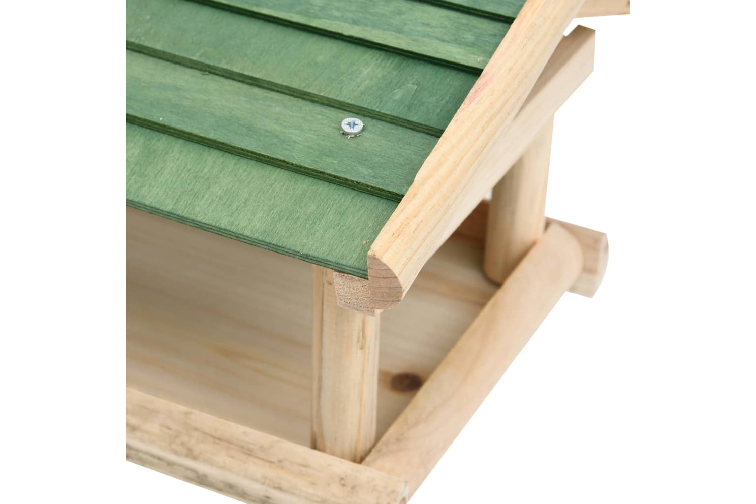 vidaXL 314818 Bird Feeder Solid Wood 35x29.5x21cm-5