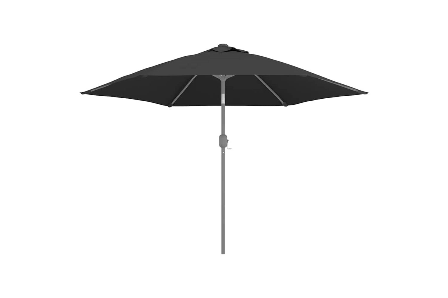 vidaXL 313796 Replacement Fabric For Outdoor Parasol Anthracite 300cm-3