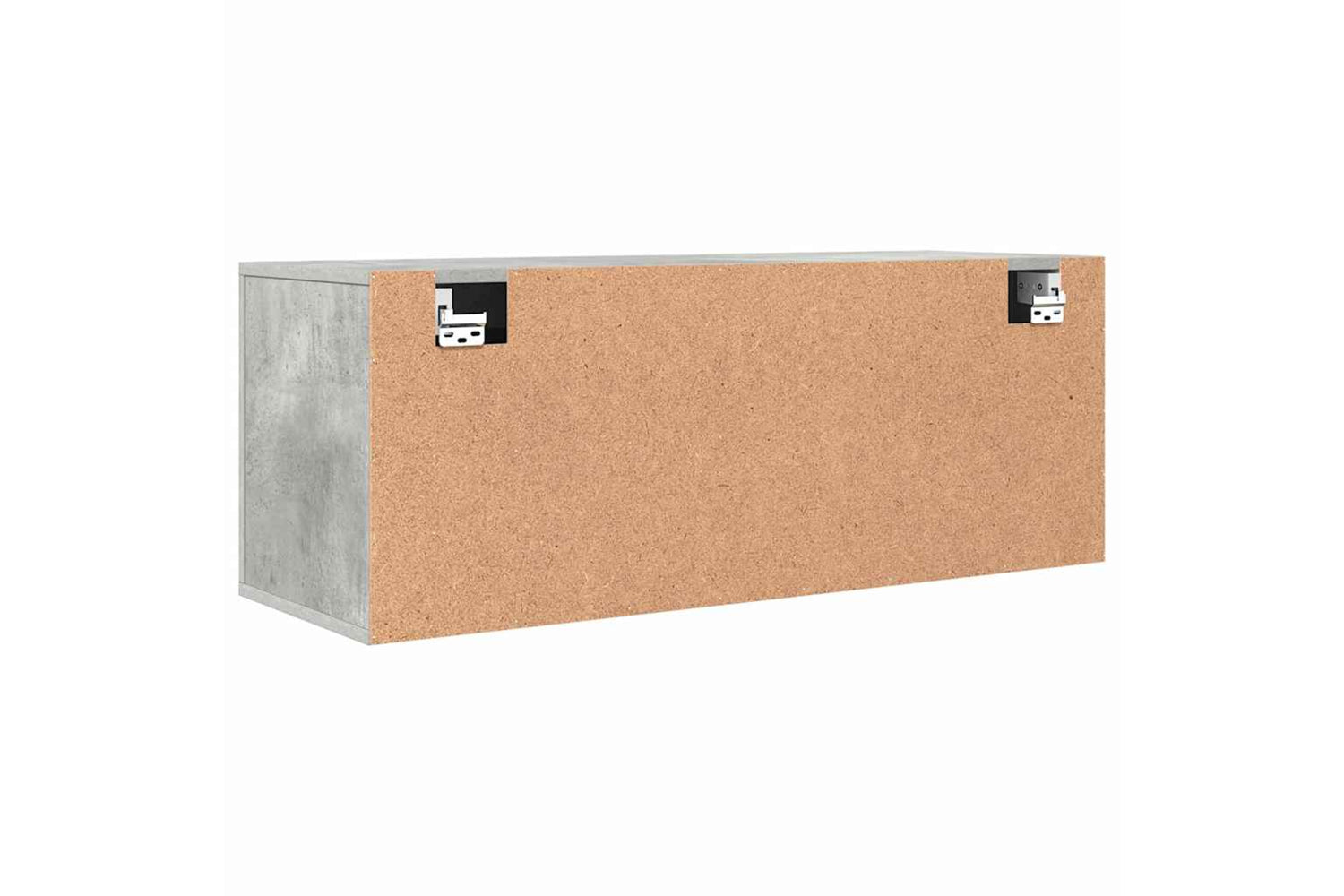 vidaXL 821024 Wall Shoe Cabinet Concrete Grey 100x35x38cm Engineered Wood-7