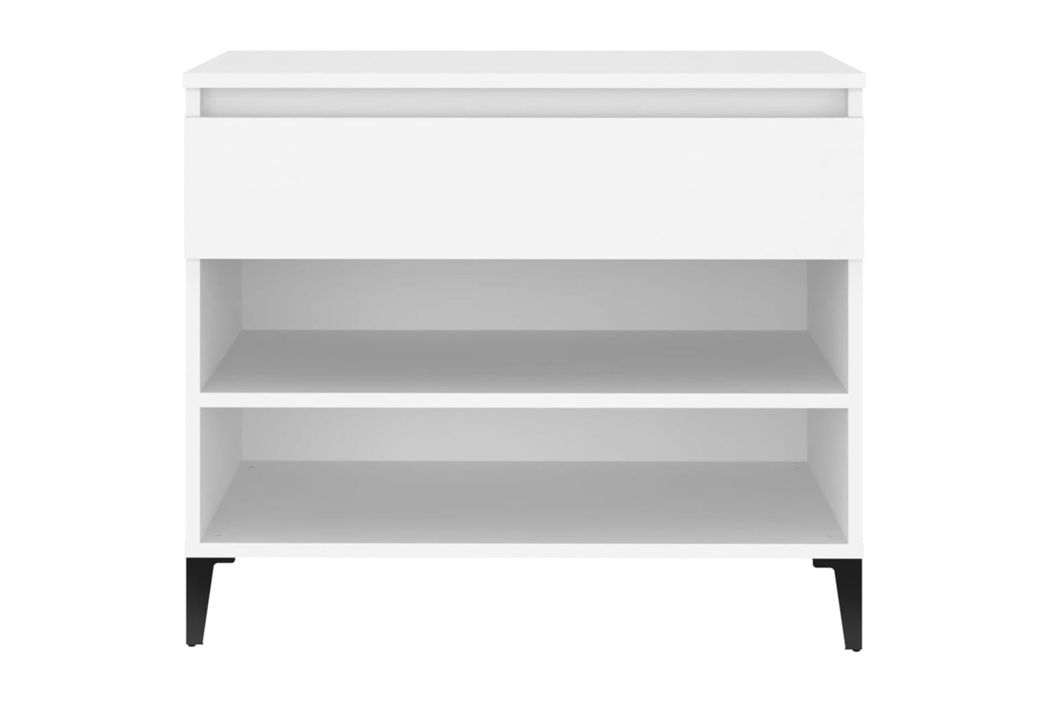vidaXL 819764 Shoe Cabinet White 70x36x60cm Engineered Wood-6