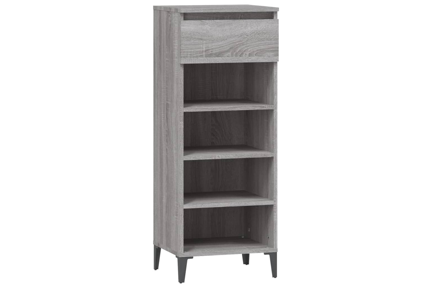 vidaXL 819786 Shoe Rack Grey Sonoma 40x36x105cm Engineered Wood