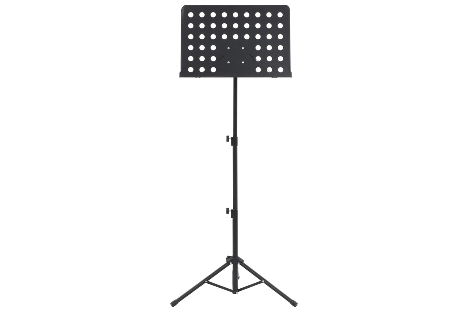 vidaXL 70090 Music Book Stand Black Steel-3