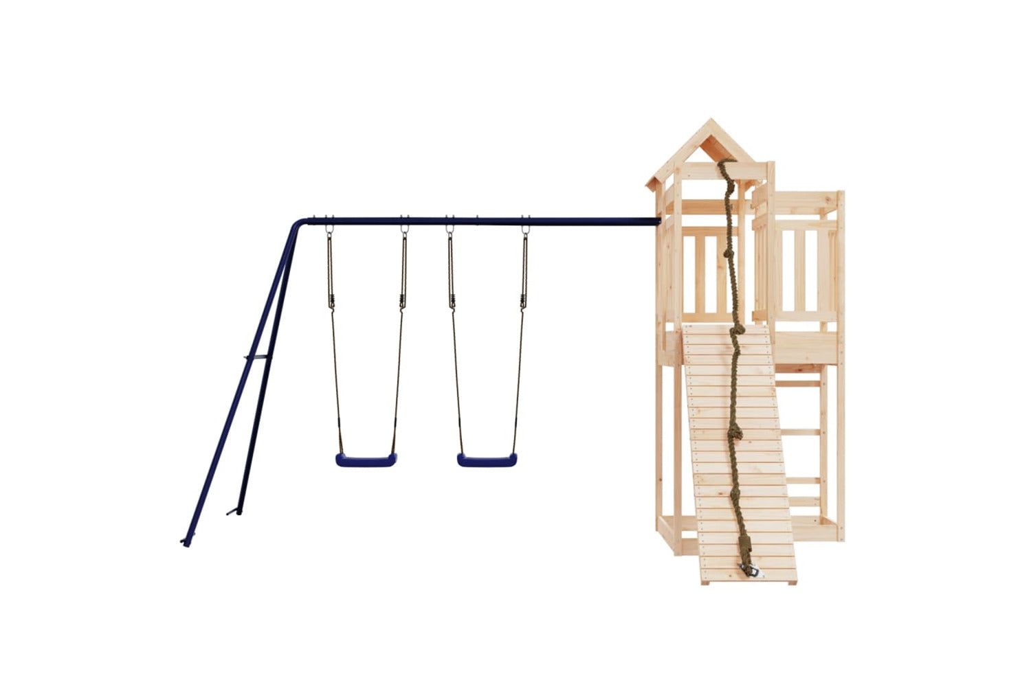 Vidaxl 3156880 Outdoor Playset Solid Wood Pine-4