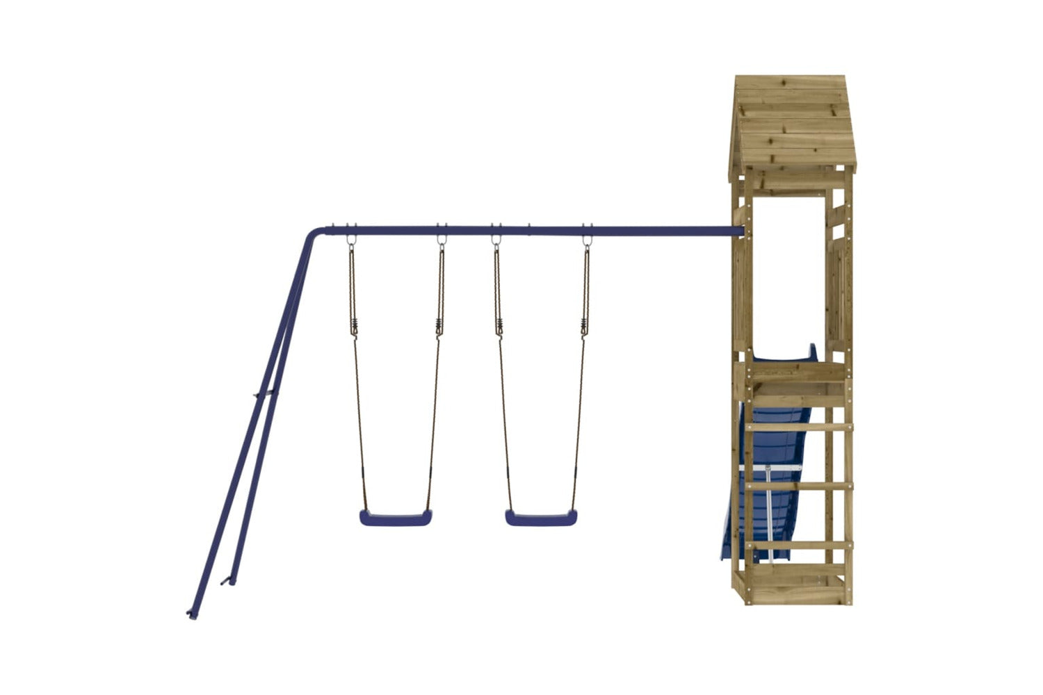 Vidaxl 3156912 Outdoor Playset Impregnated Wood Pine-4