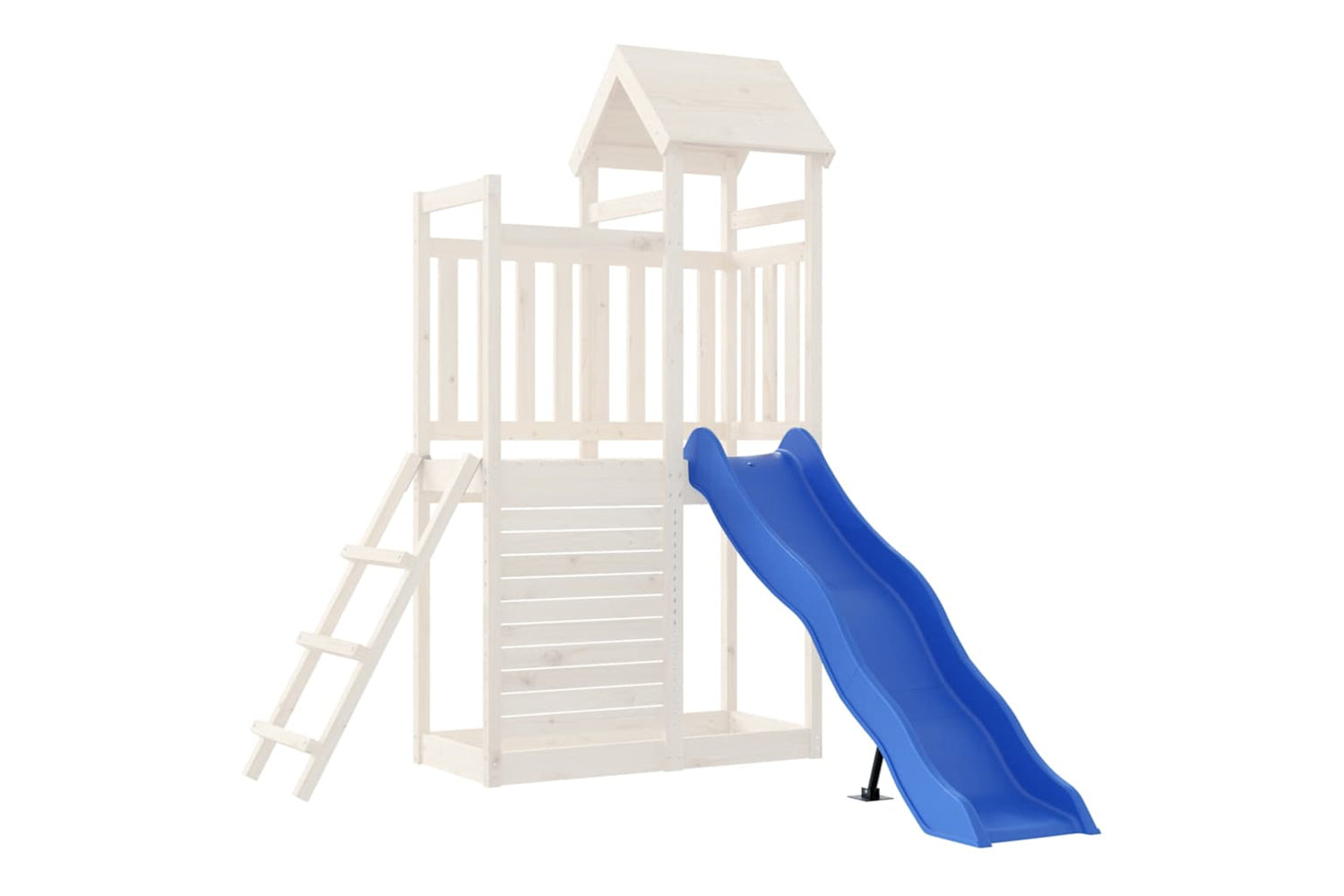 Vidaxl Play Slide Blue 174x38 Cm Polypropylene-3