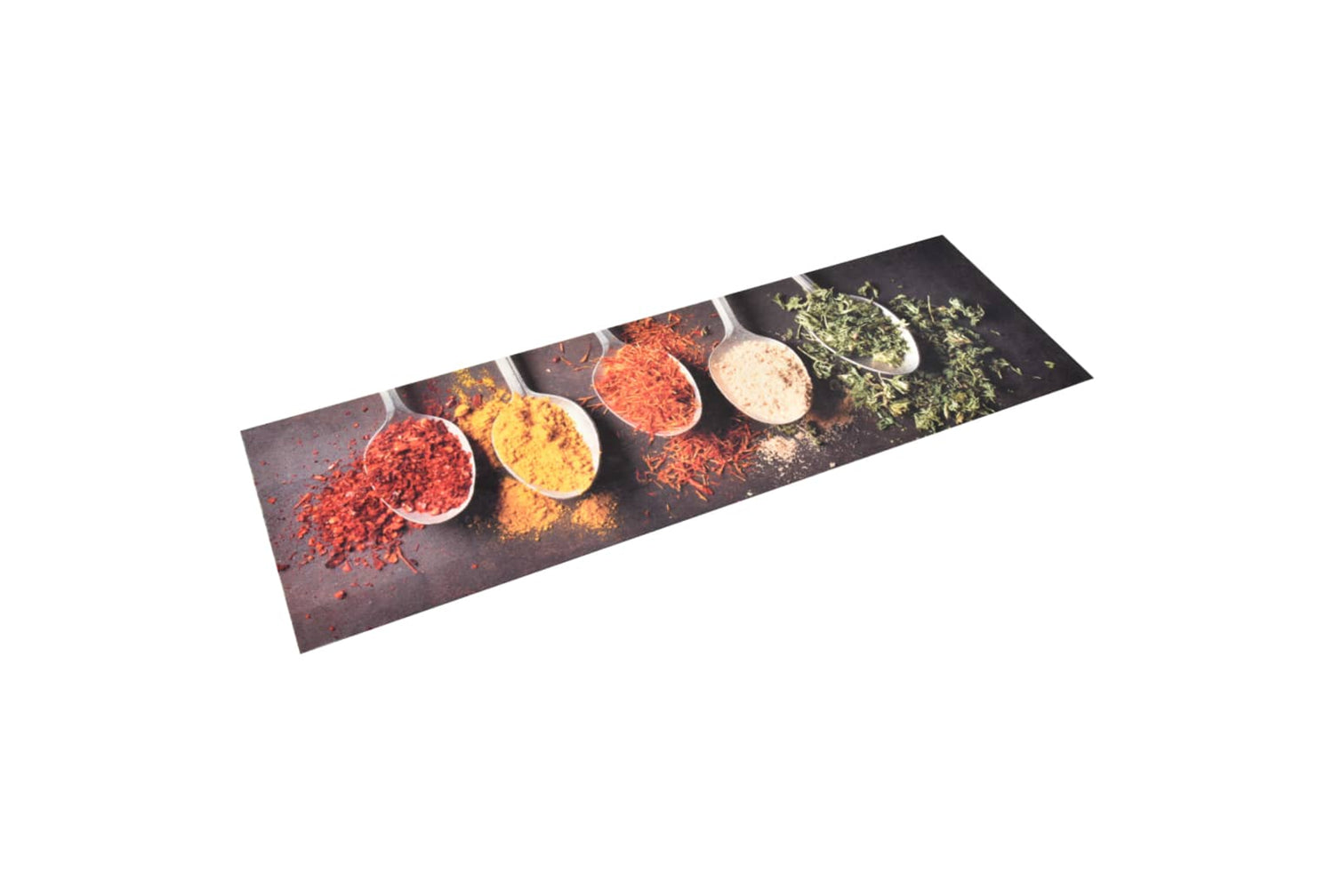 vidaXL 315979 Kitchen Carpet Washable Spoons 45x150cm-2