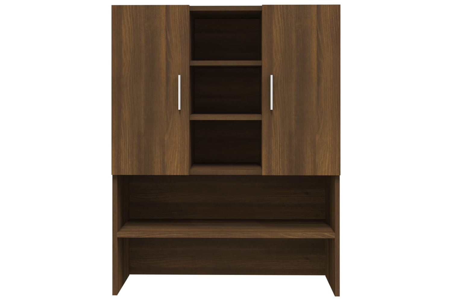 vidaXL 815947 Washing Machine Cabinet Brown Oak 70.5x25.5x90cm-5