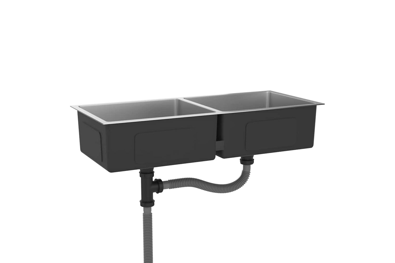 Vidaxl 51524 Handmade Kitchen Sink Stainless Steel-3