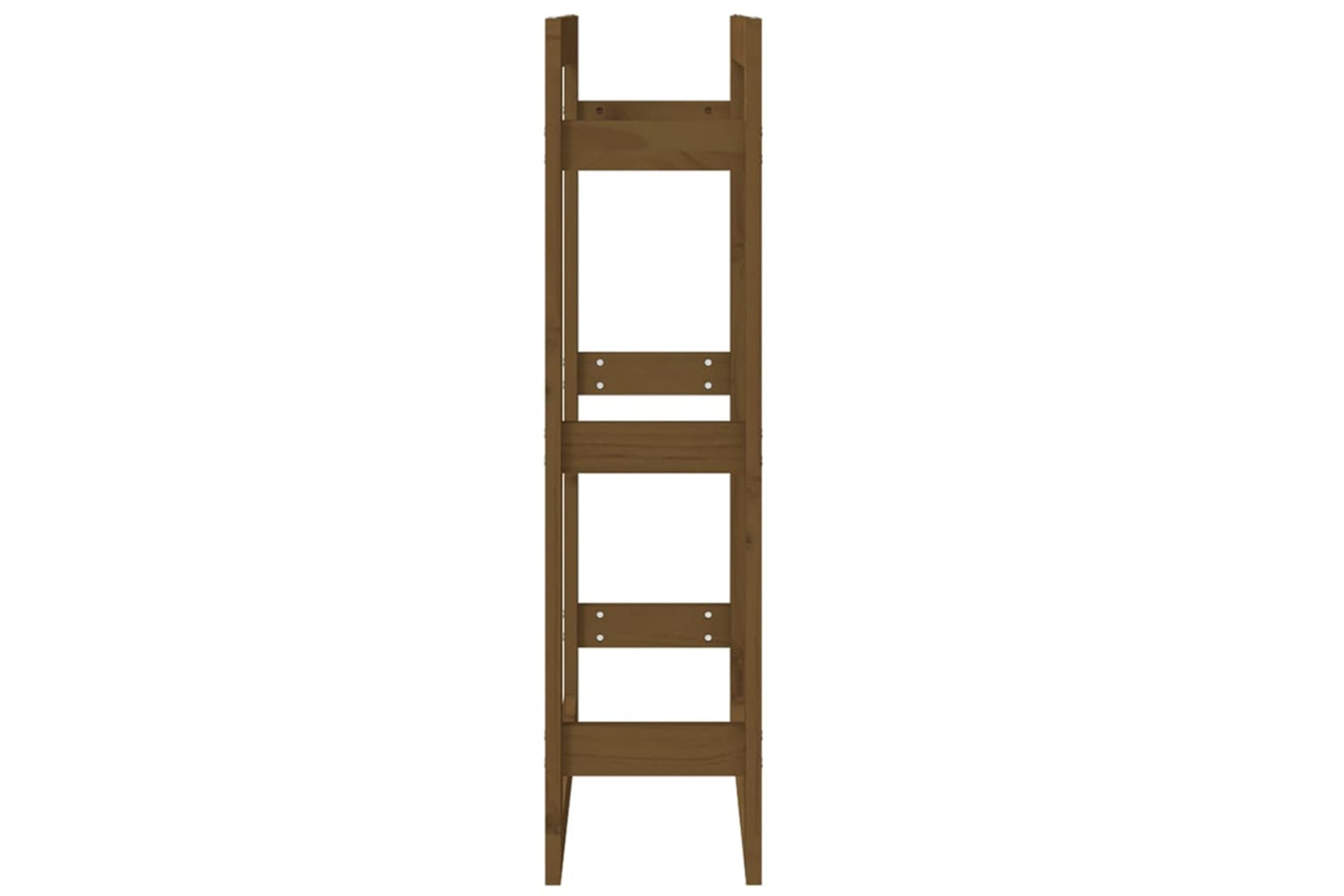 vidaXL 822415 Firewood Rack Honey Brown 60x25x100cm Solid Wood Pine-5