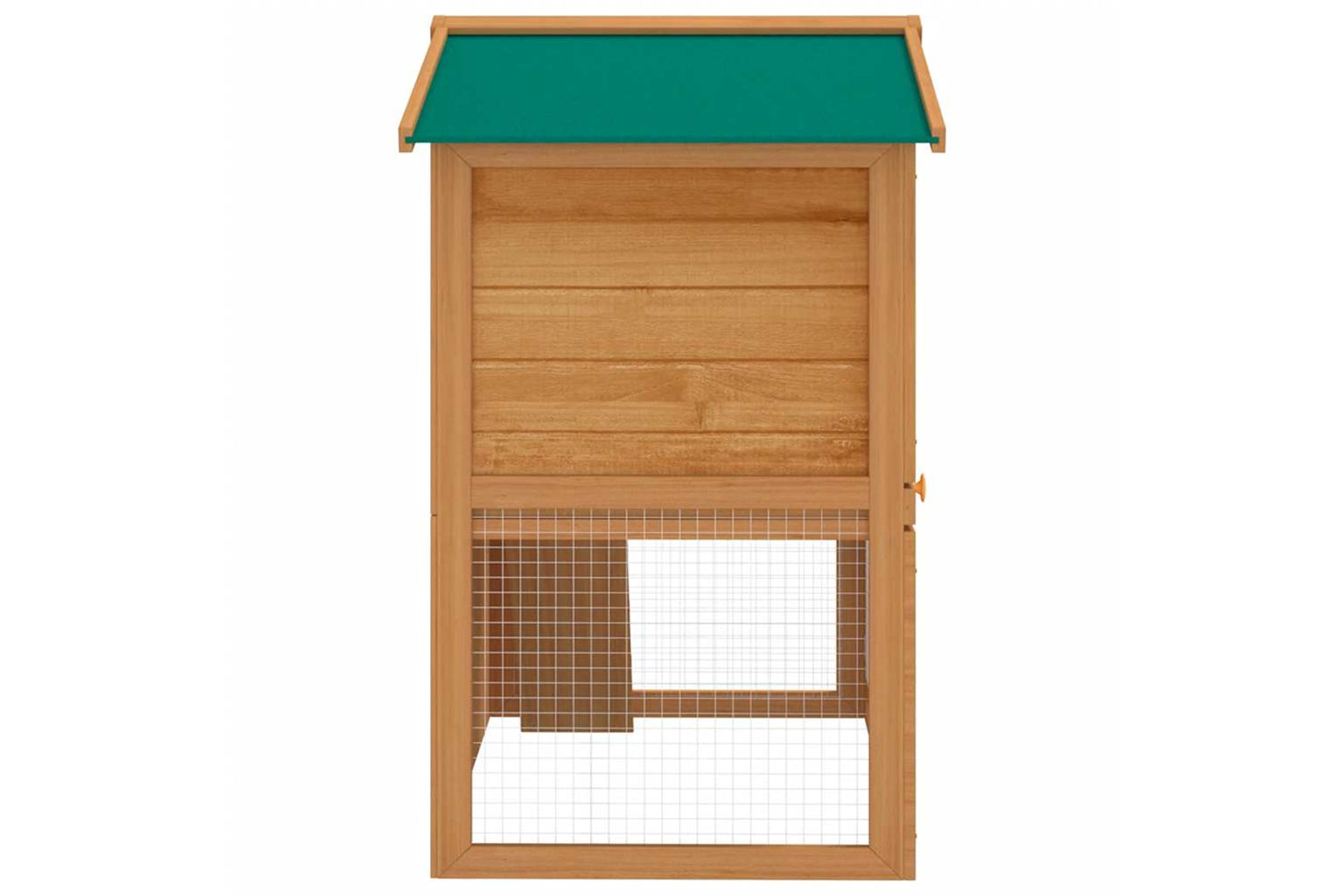 vidaXL 170160 Outdoor Rabbit Hutch Small Animal House Pet Cage 3 Doors Wood-4