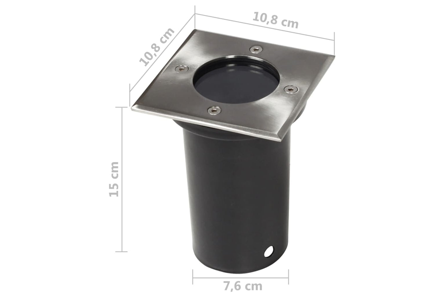 Vidaxl 40394 Outdoor Ground Lights 3 Pcs Square-8