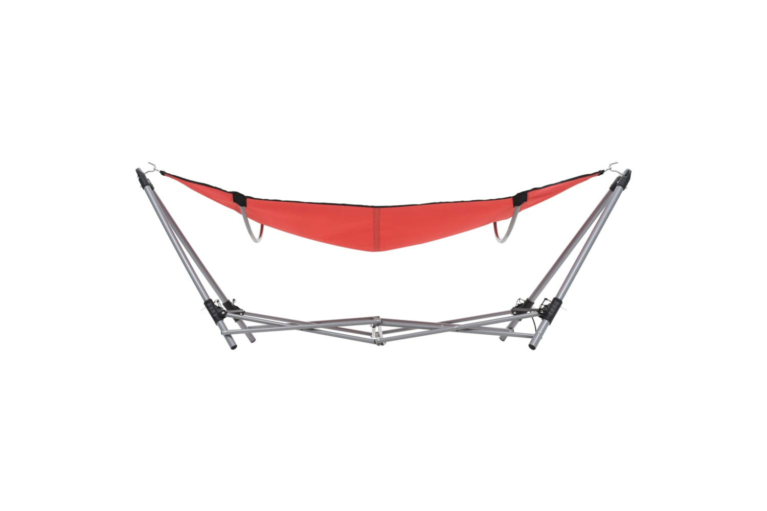 Vidaxl 44364 Hammock With Foldable Stand Red-4