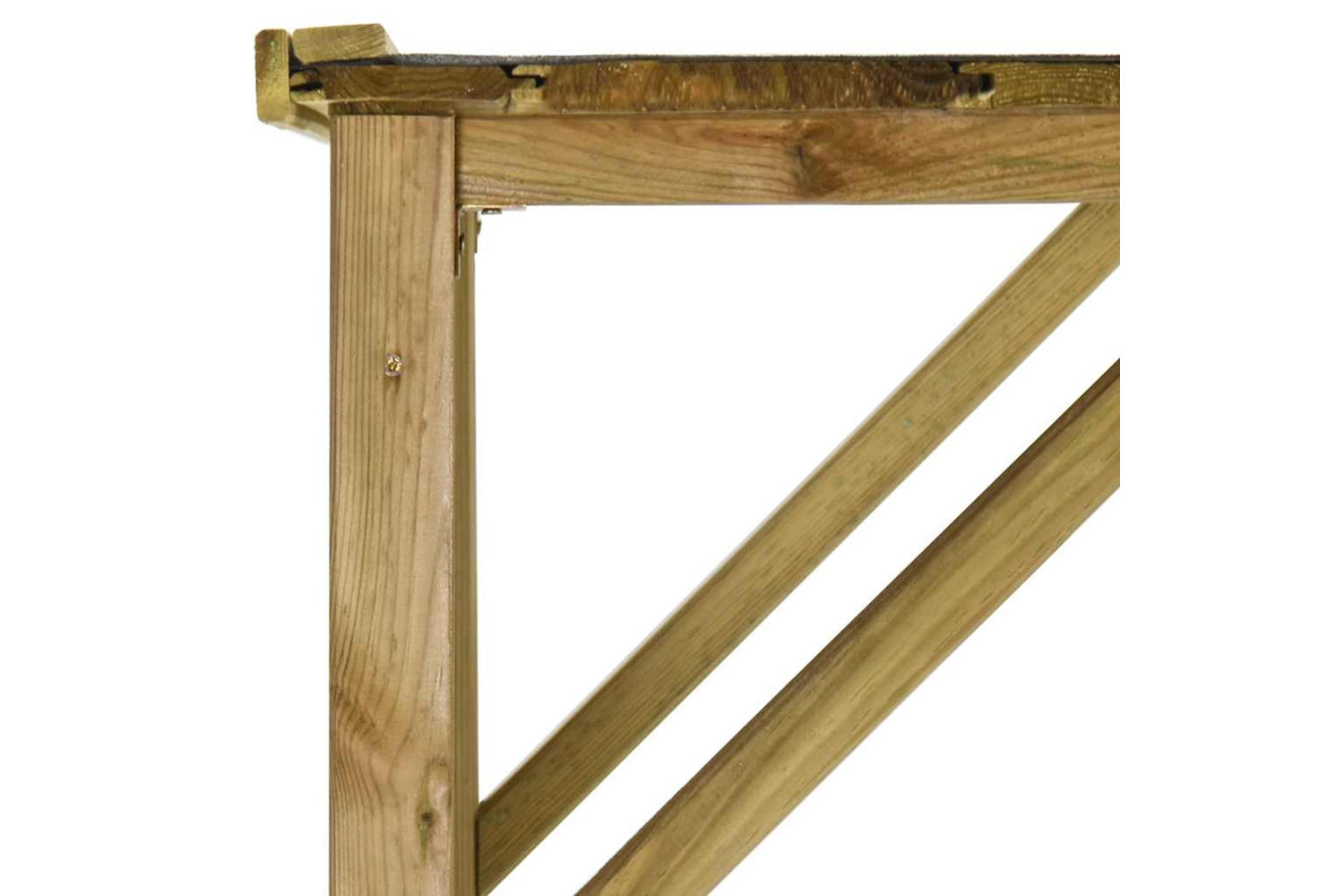 vidaXL 45137 Garden Firewood Tool Storage Shed Pinewood 253x80x170cm-5