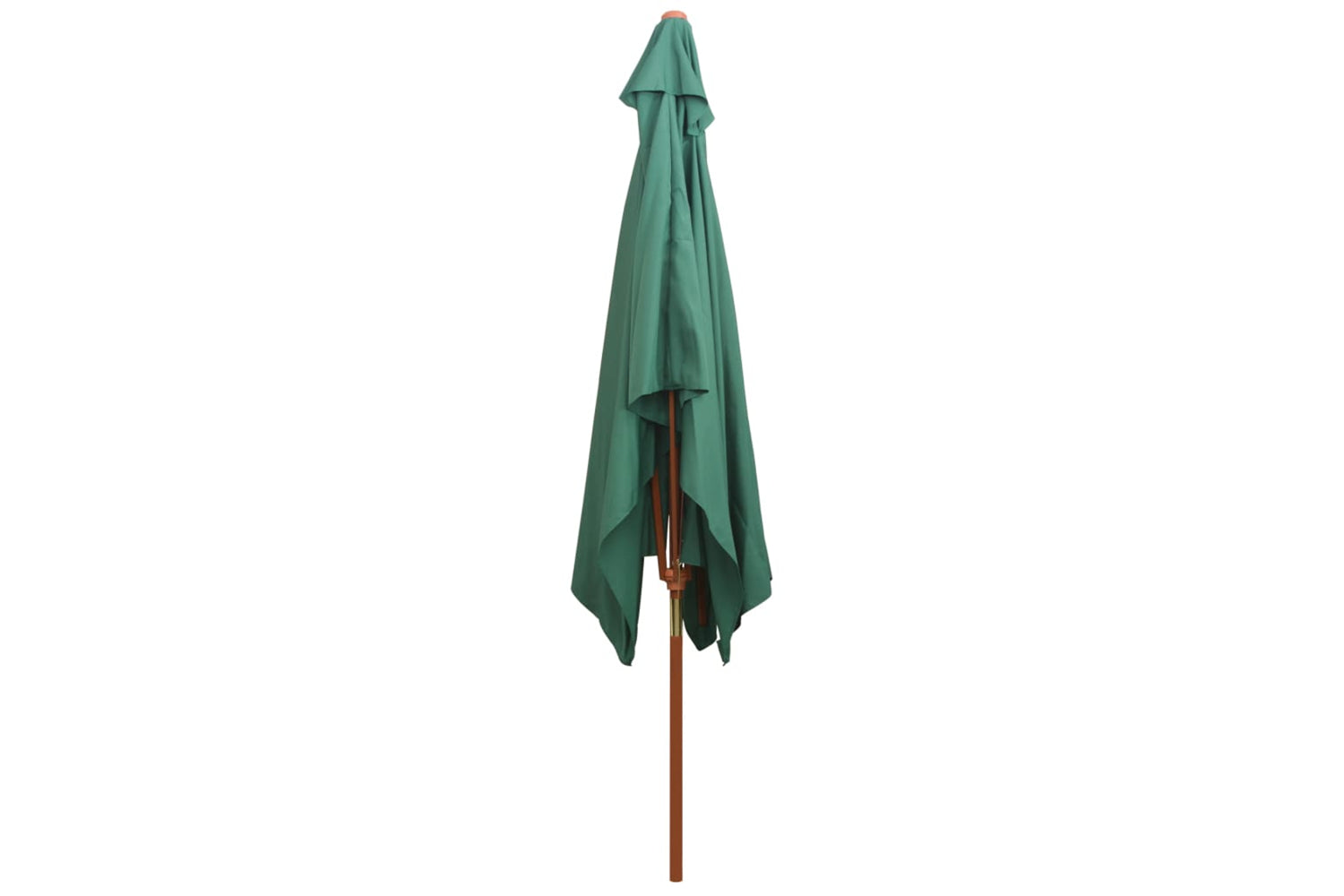 vidaXL 42959 Parasol 200x300cm Wooden Pole Green-4