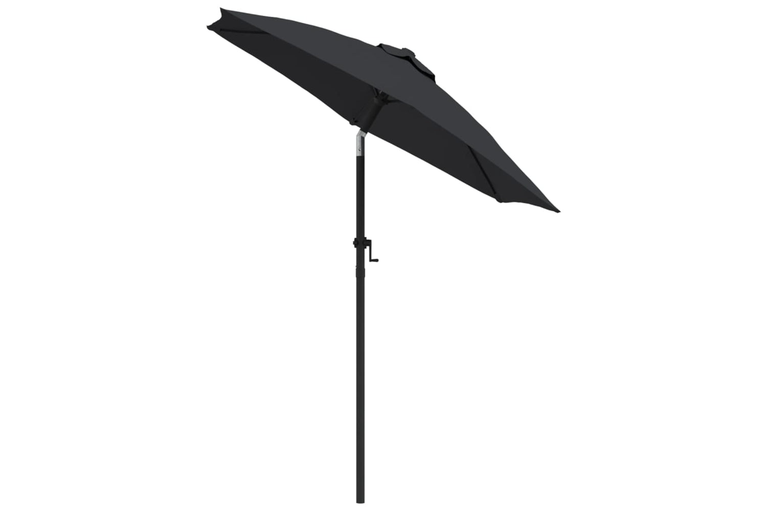vidaXL 47210 Parasol Black 200x211cm Aluminium-2