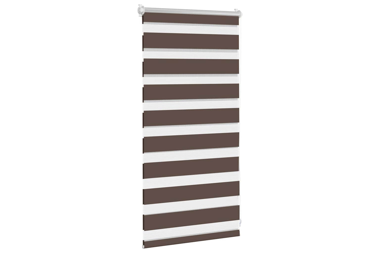 Vidaxl Zebra Blind 40 X 100 Cm Coffee-2