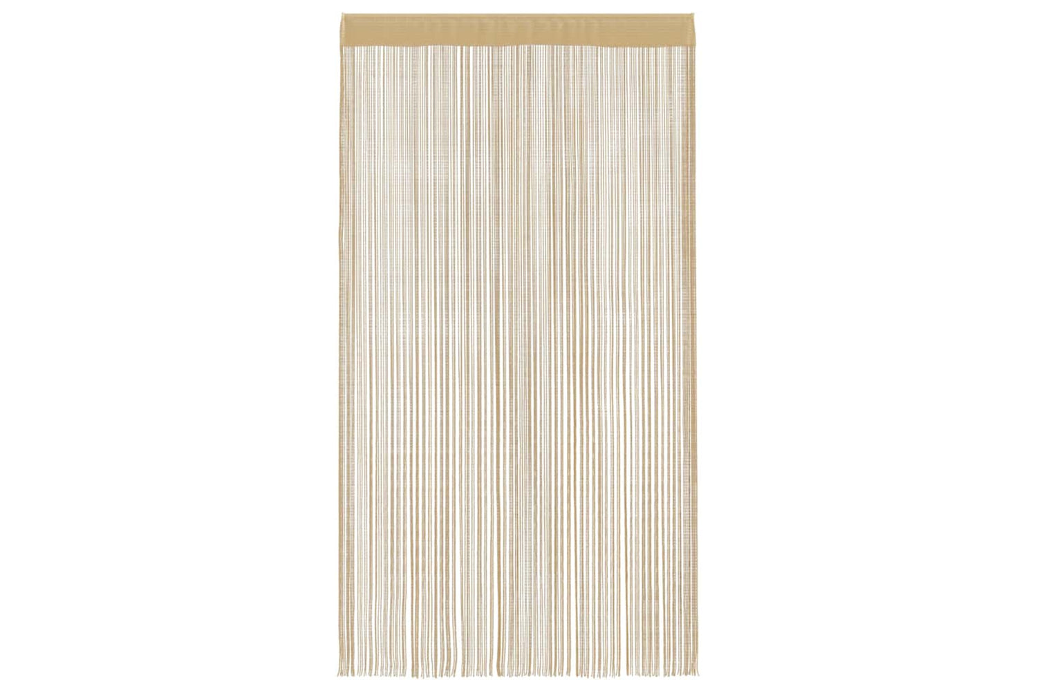 vidaXL 132405 String Curtains 2 Pcs 140x250cm Beige-4