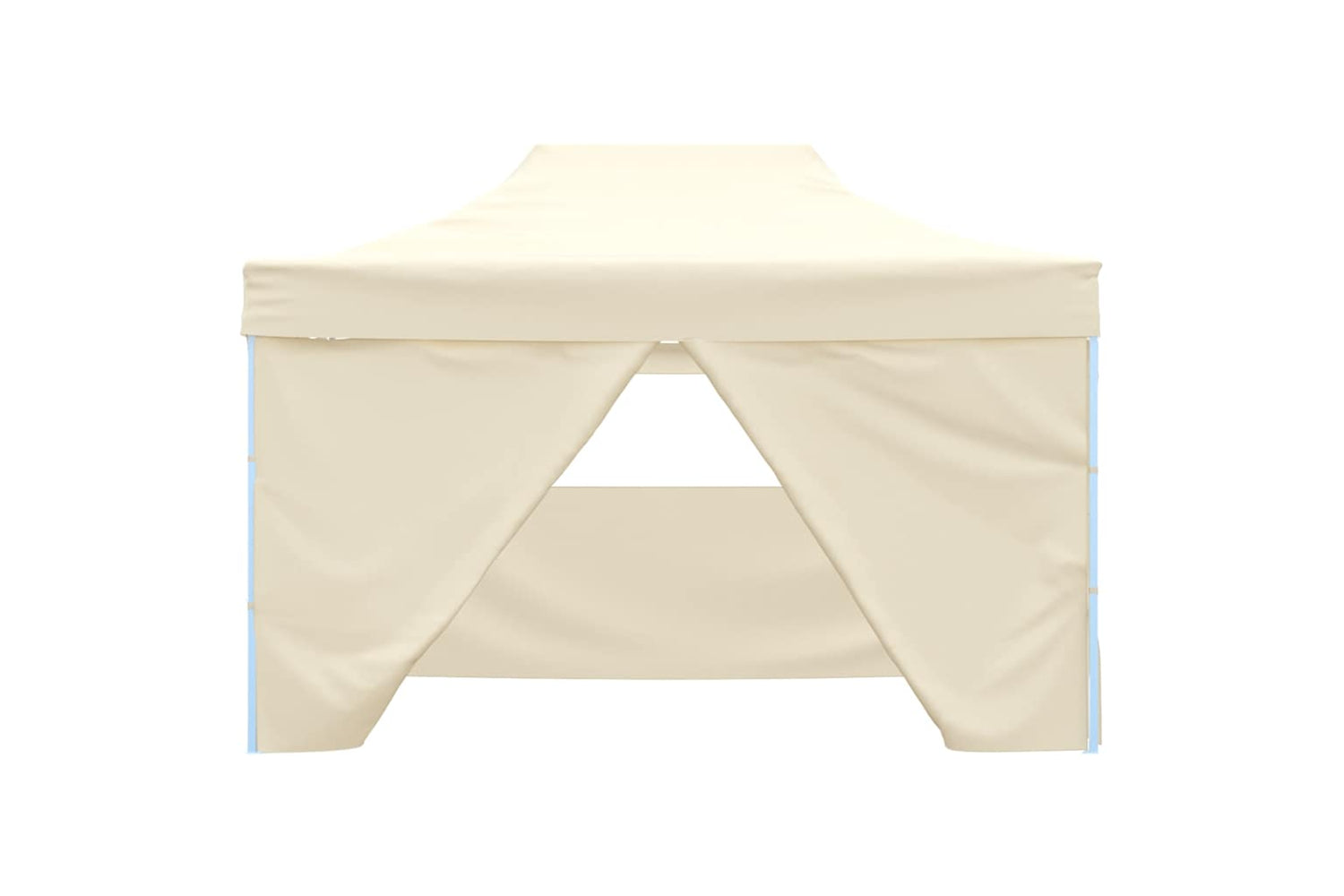 Vidaxl Foldable Tent Pop-up With 4 Side Walls 3x4.5 M Cream White-4