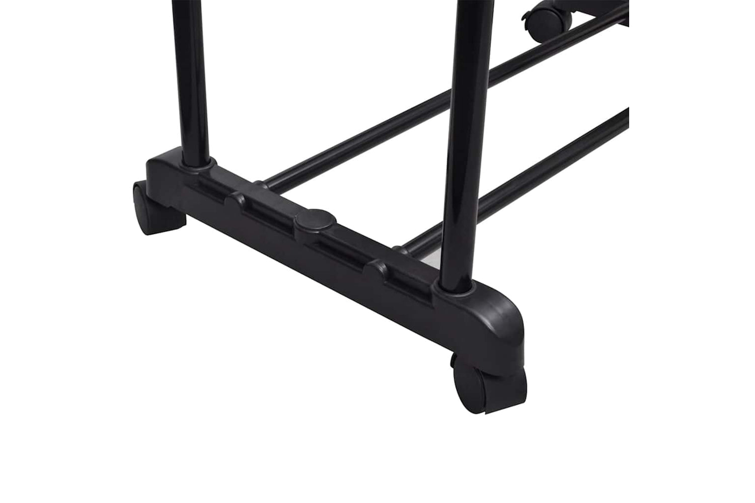 Vidaxl 270182 Adjustable Clothes Racks 2 Pcs 2 Hanging Rails-4