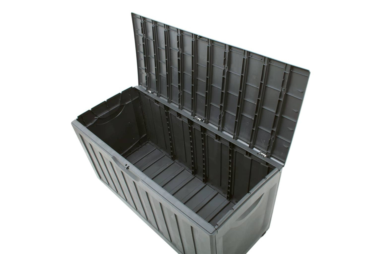 vidaXL 153887 Storage Box Black 118x53x57cm Polypropylene-4