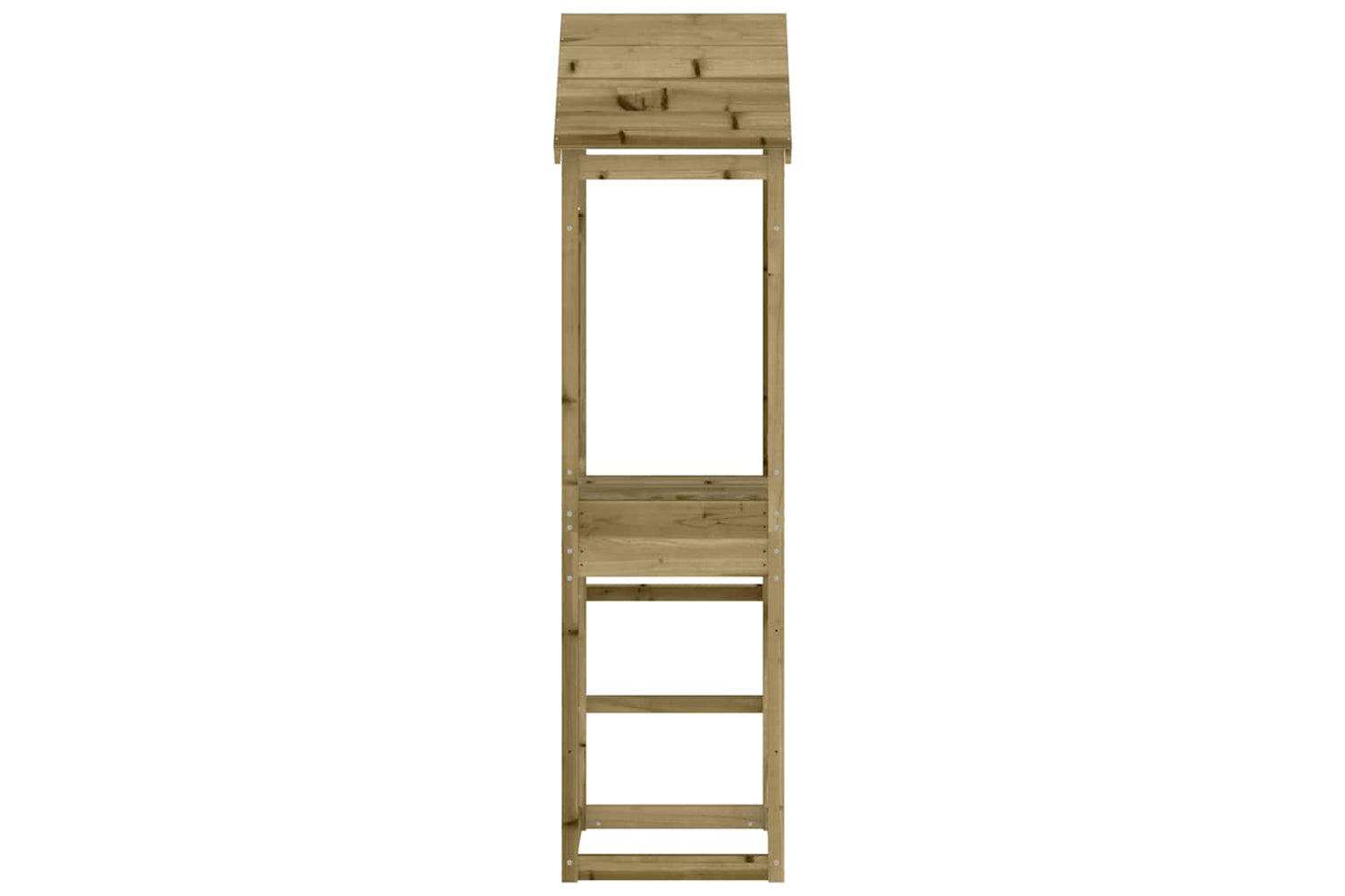 Vidaxl Play Tower 52.5x46.5x206.5 Cm Impregnated Wood Pine-4
