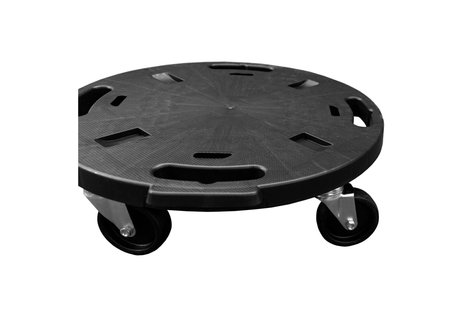 Vidaxl Plant Trolleys With Wheels 2 Pcs Diameter 40 Cm Black 275 Kg-4