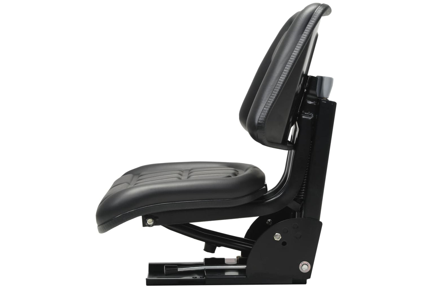 Vidaxl 142316 Tractor Seat With Suspension Black-4